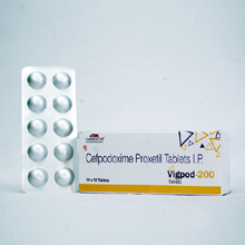  Pharma franchise company in Madhya Pradesh - Sanboston Life Sc. -	Vigpod 200 Tablets.JPG	